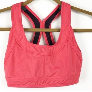 Athleta Racerback Sports Bra/Swim Top Sz S